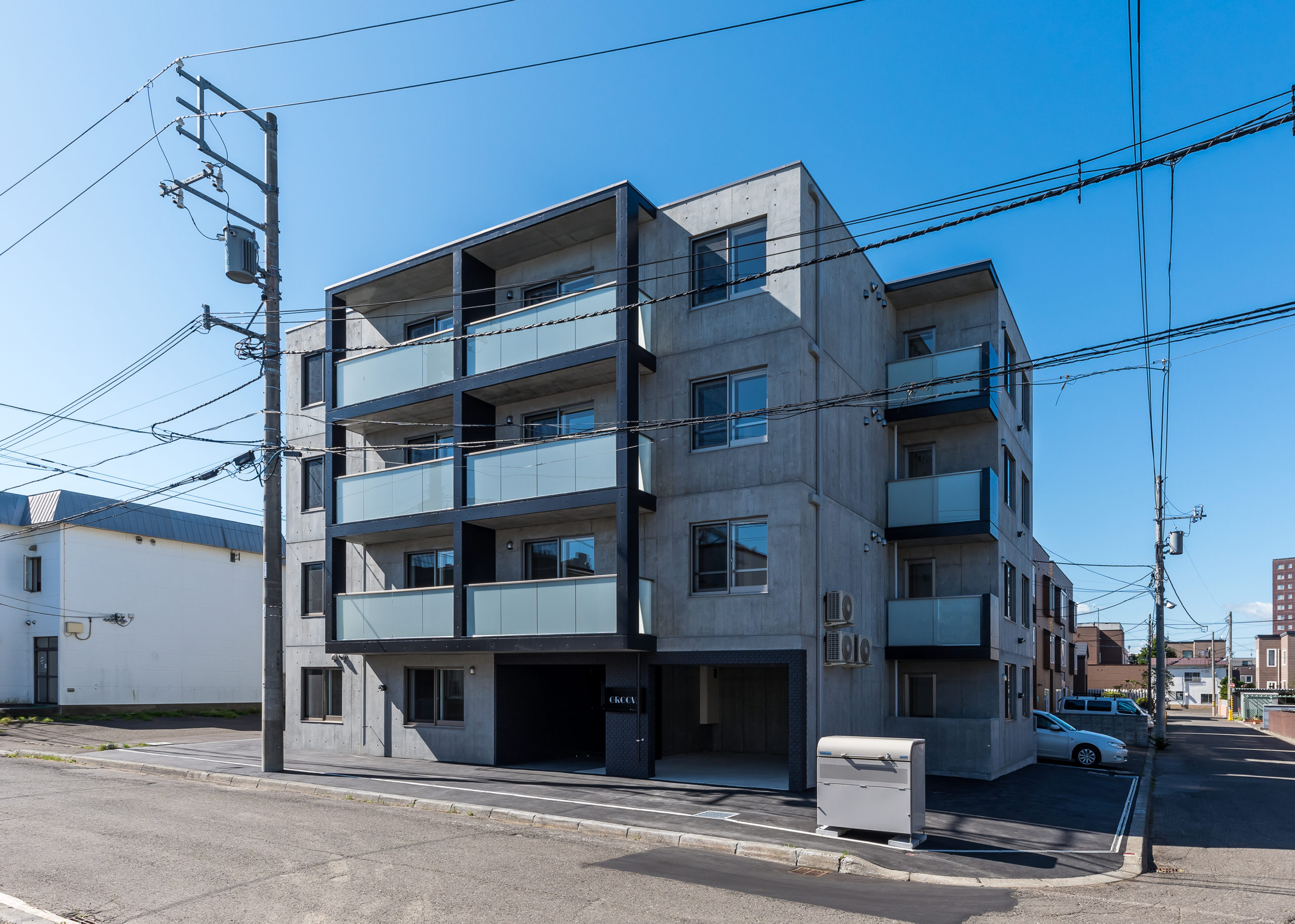 札幌市厚別区厚別南2丁目 RC構造 4階建 1LDK - 15戸|施工事例|株式会社エフリード|北海道札幌市のアパート・マンションの建築施工管理会社 札幌市厚別区厚別南2丁目 RC構造 4階建 1LDK - 15戸|施工事例|株式会社エフリード|北海道札幌市のアパート・マンションの建築施工管理会社