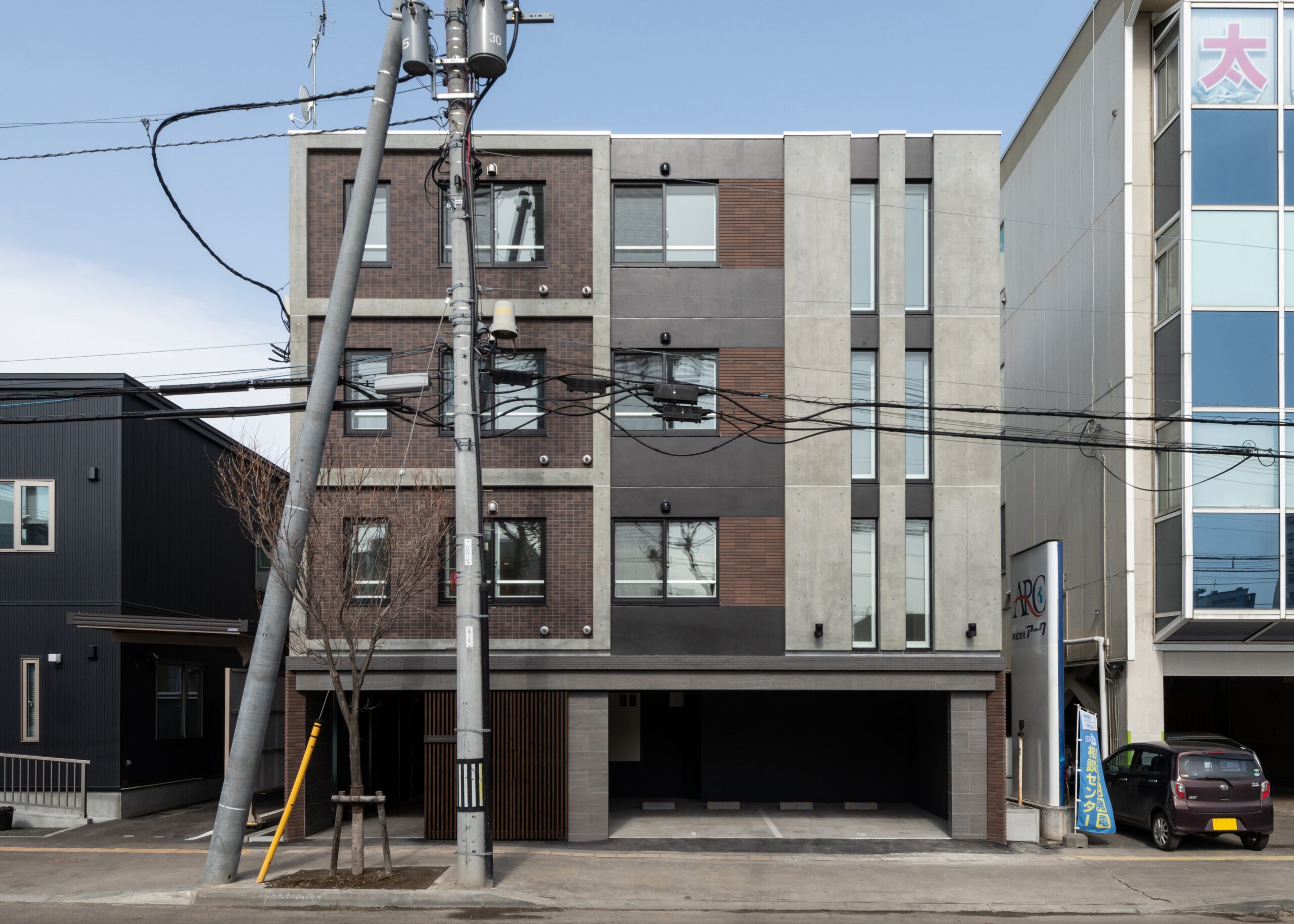 札幌市豊平区豊平4条10丁目 WRC造 4階建 共同住宅 26戸|施工事例|株式会社エフリード|北海道札幌市のアパート・マンションの建築施工管理会社 札幌市豊平区豊平4条10丁目 WRC造 4階建 共同住宅 26戸|施工事例|株式会社エフリード|北海道札幌市のアパート・マンションの建築施工管理会社